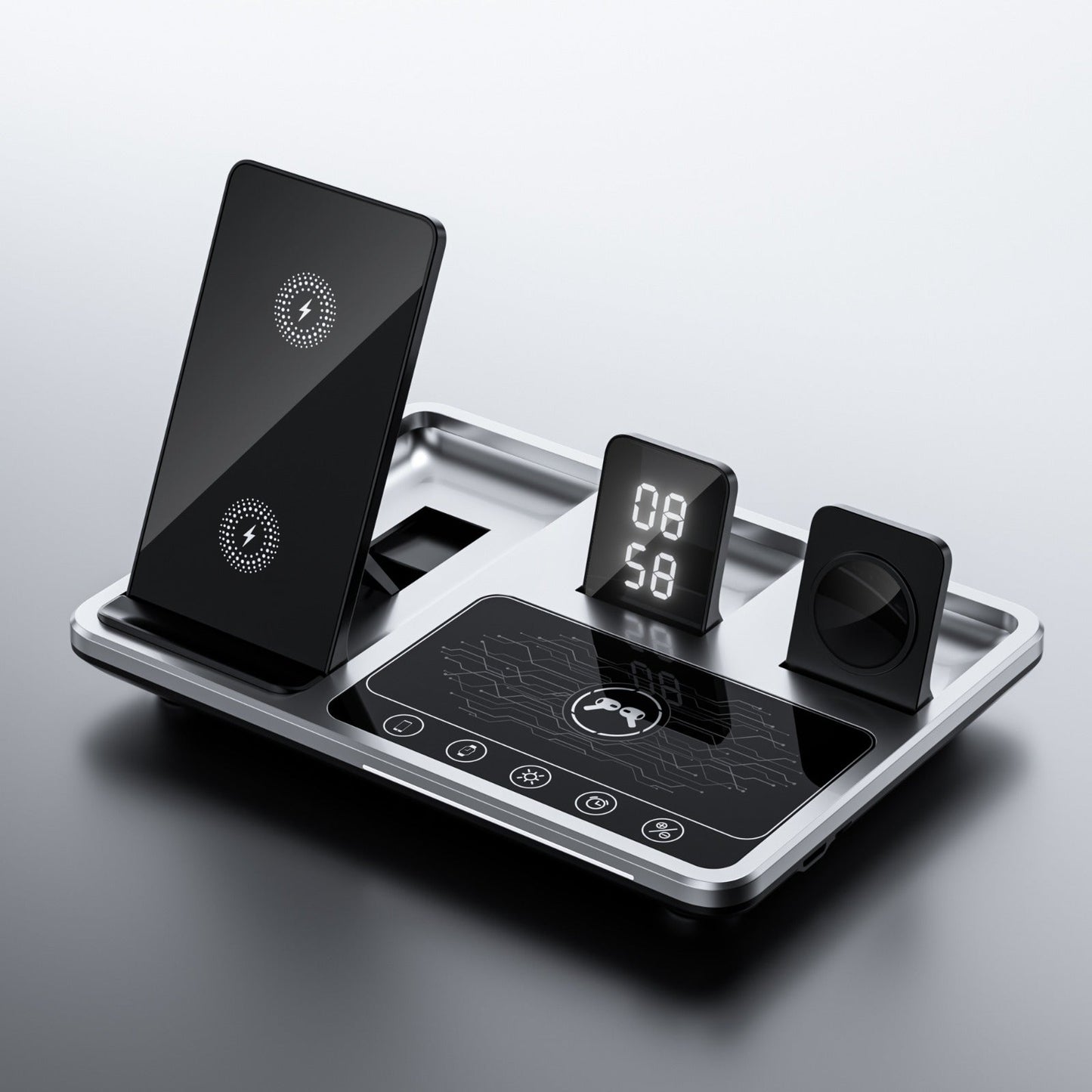 ChargeWave™ - Trådløst opladningsstativ (65% Rabat)