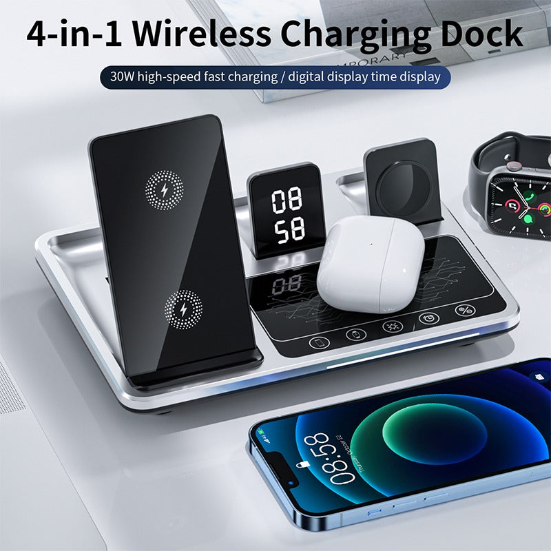 ChargeWave™ - Trådløst opladningsstativ (65% Rabat)