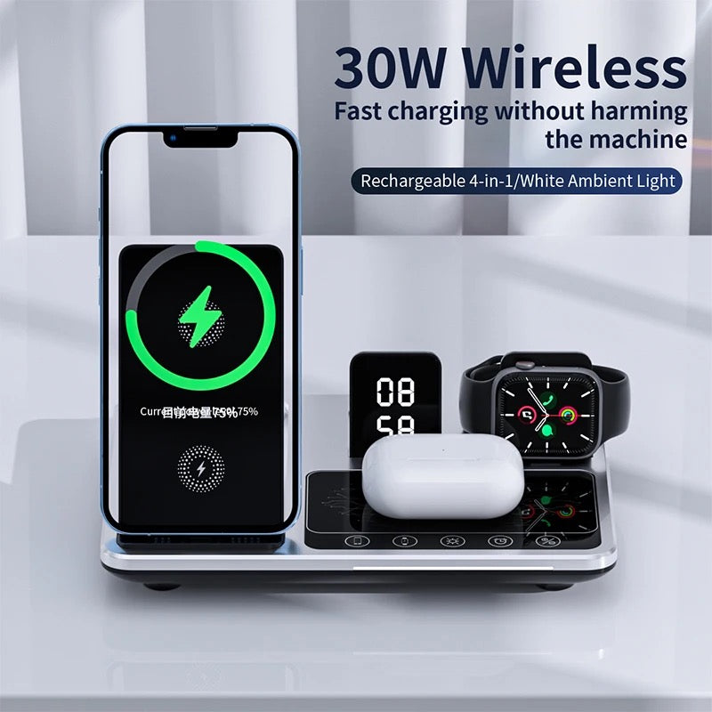 ChargeWave™ - Trådløst opladningsstativ (65% Rabat)